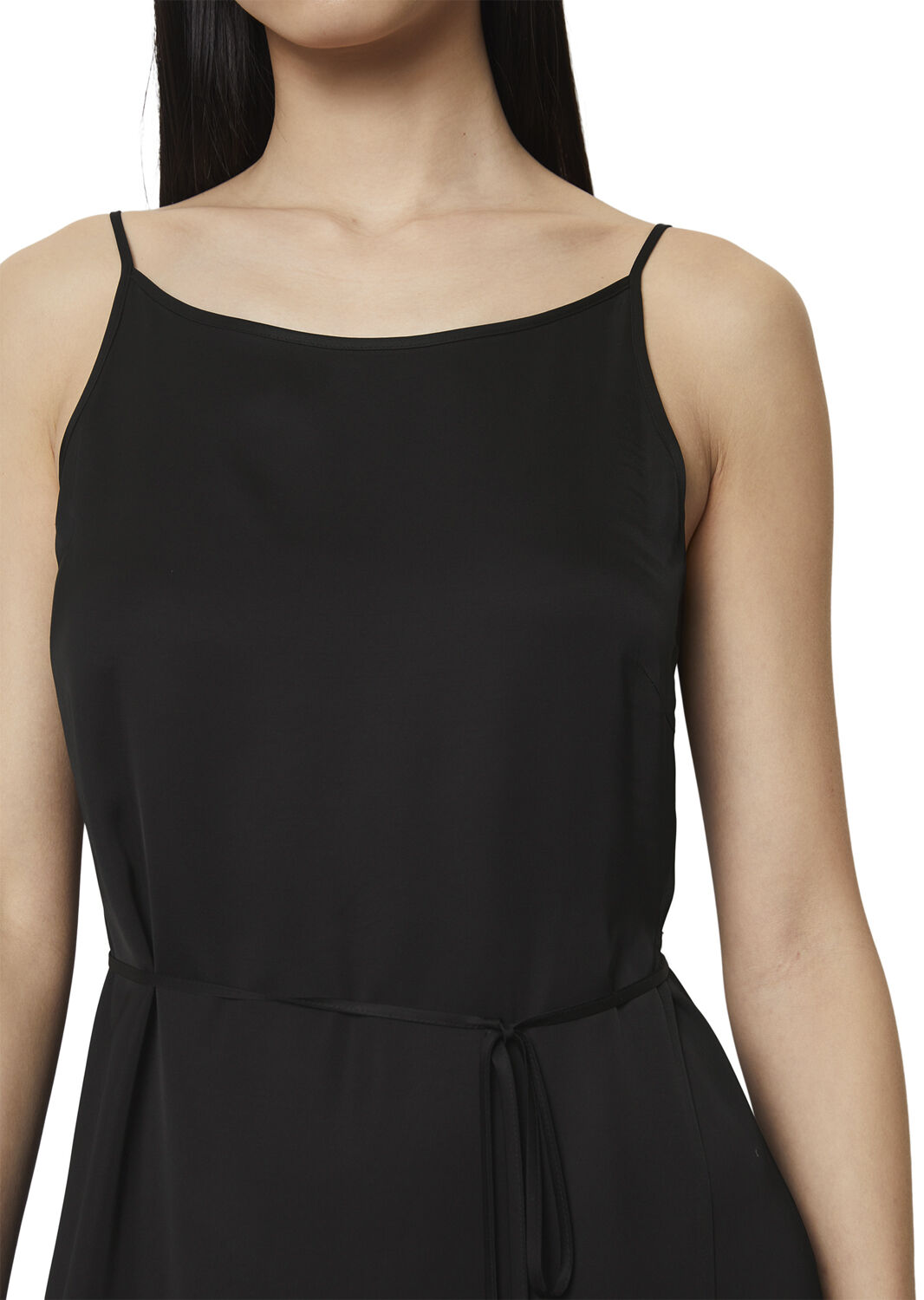 Dress, straps, slip optic, hidden w