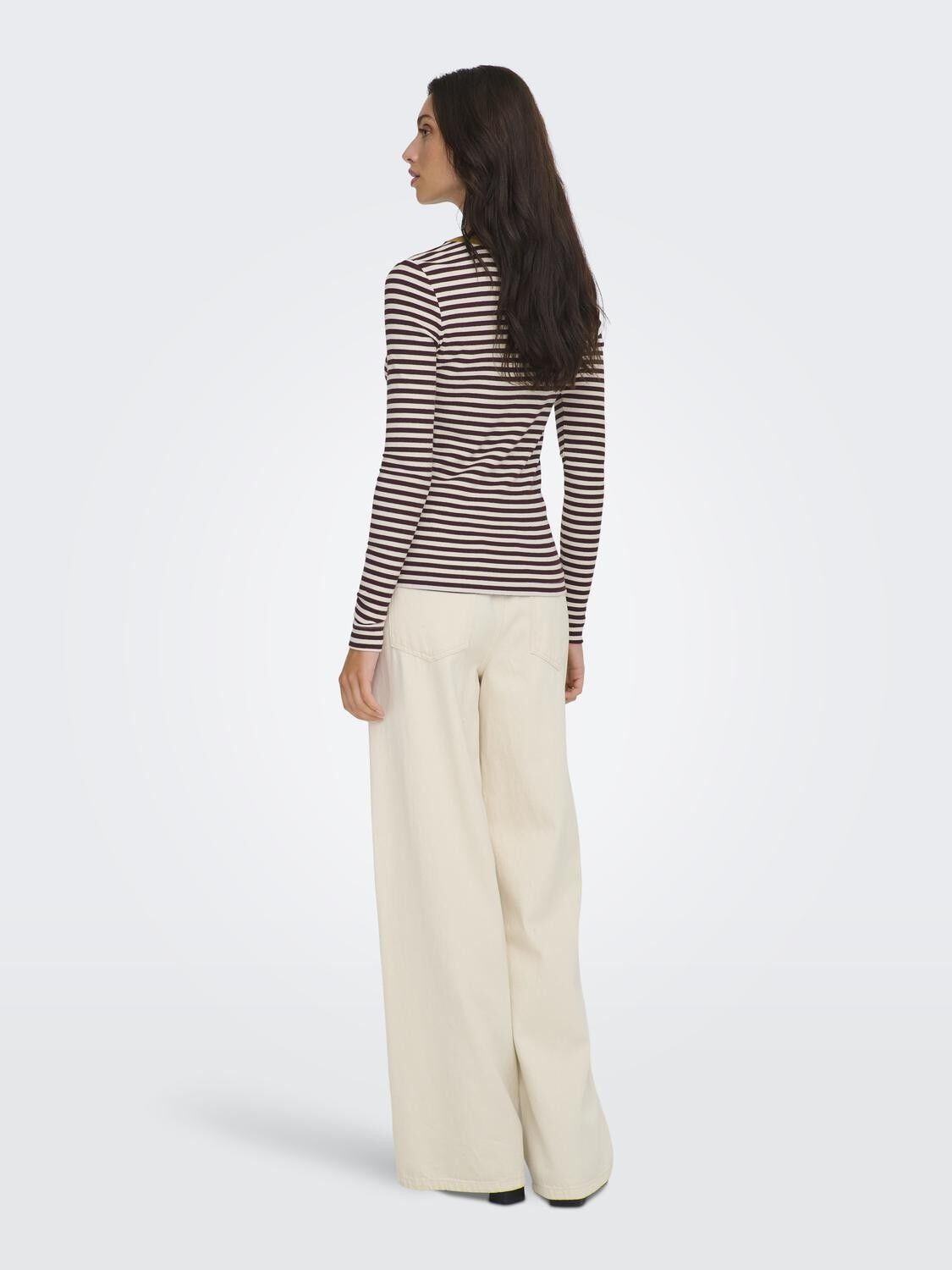 ONLELENE L/S FITTED TOP JRS