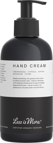 Organic Hand Cream Lemongrass 250 ml.