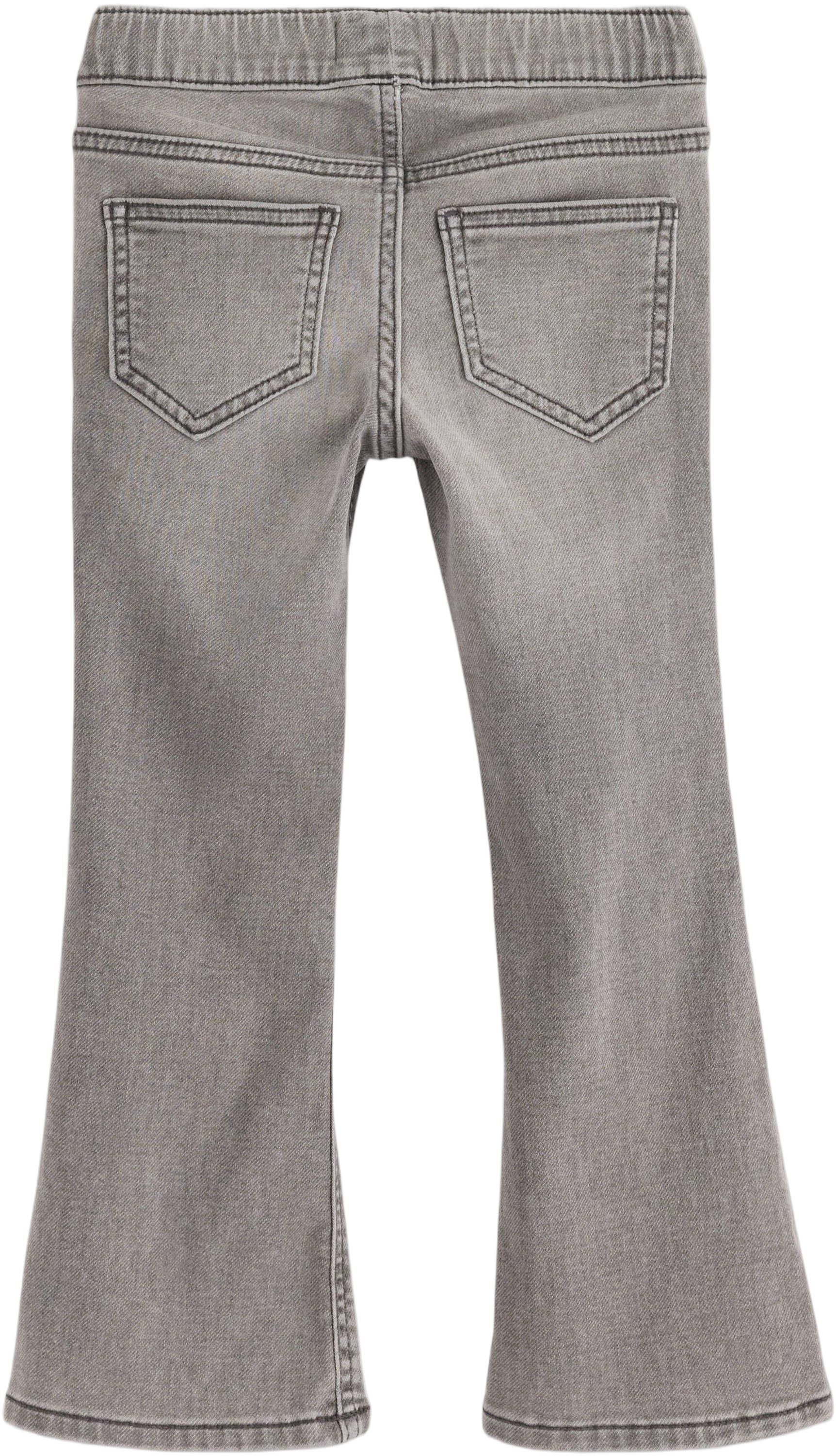 Pull-on-jeans i stretchig bomullstr