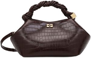 Ganni Bou Bag Small Croco