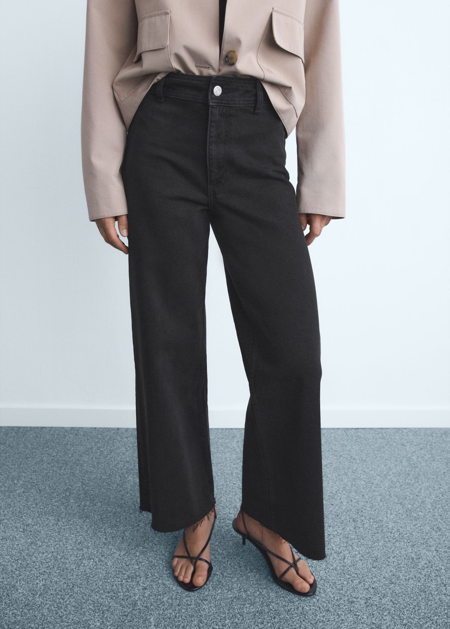 Catherin culotte high-rise jeans