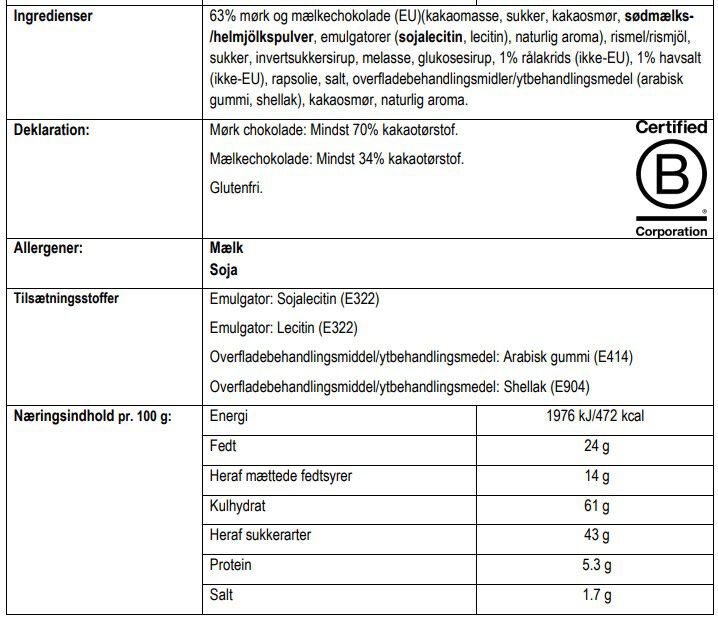 REGULAR F - DARK & SEA SALT