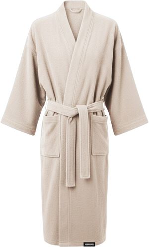 Cotton-terry Weave-knit Robe | Organic Cotton