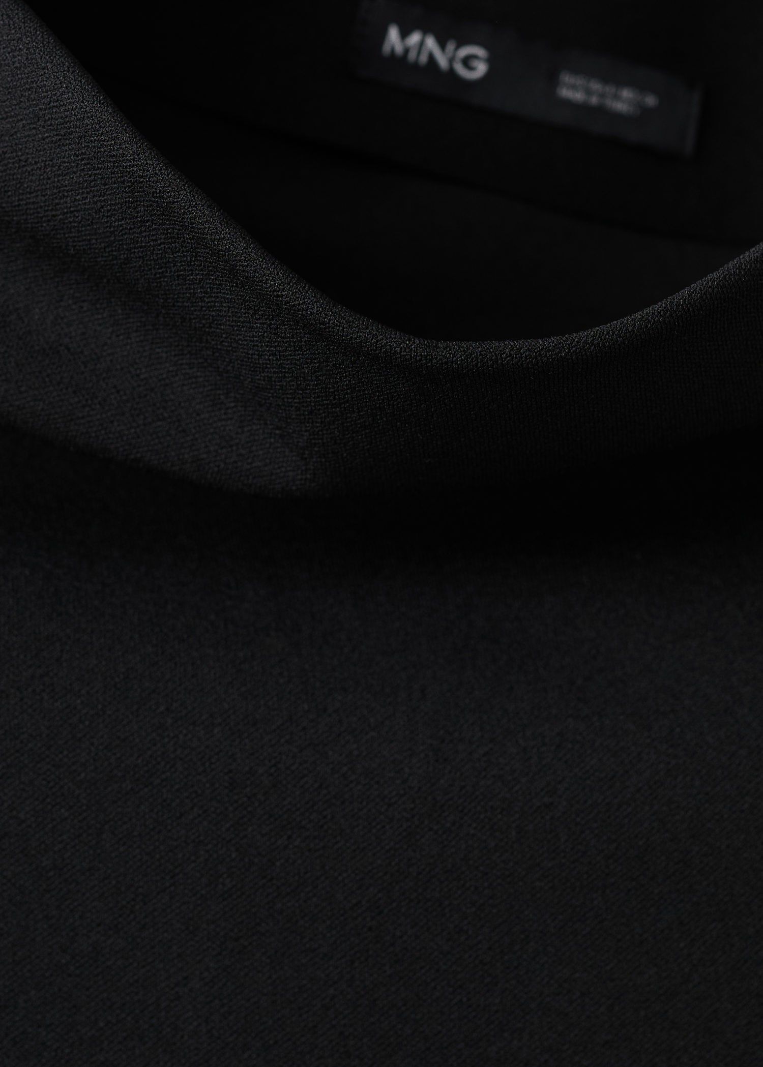 Asymmetrical midi-dress