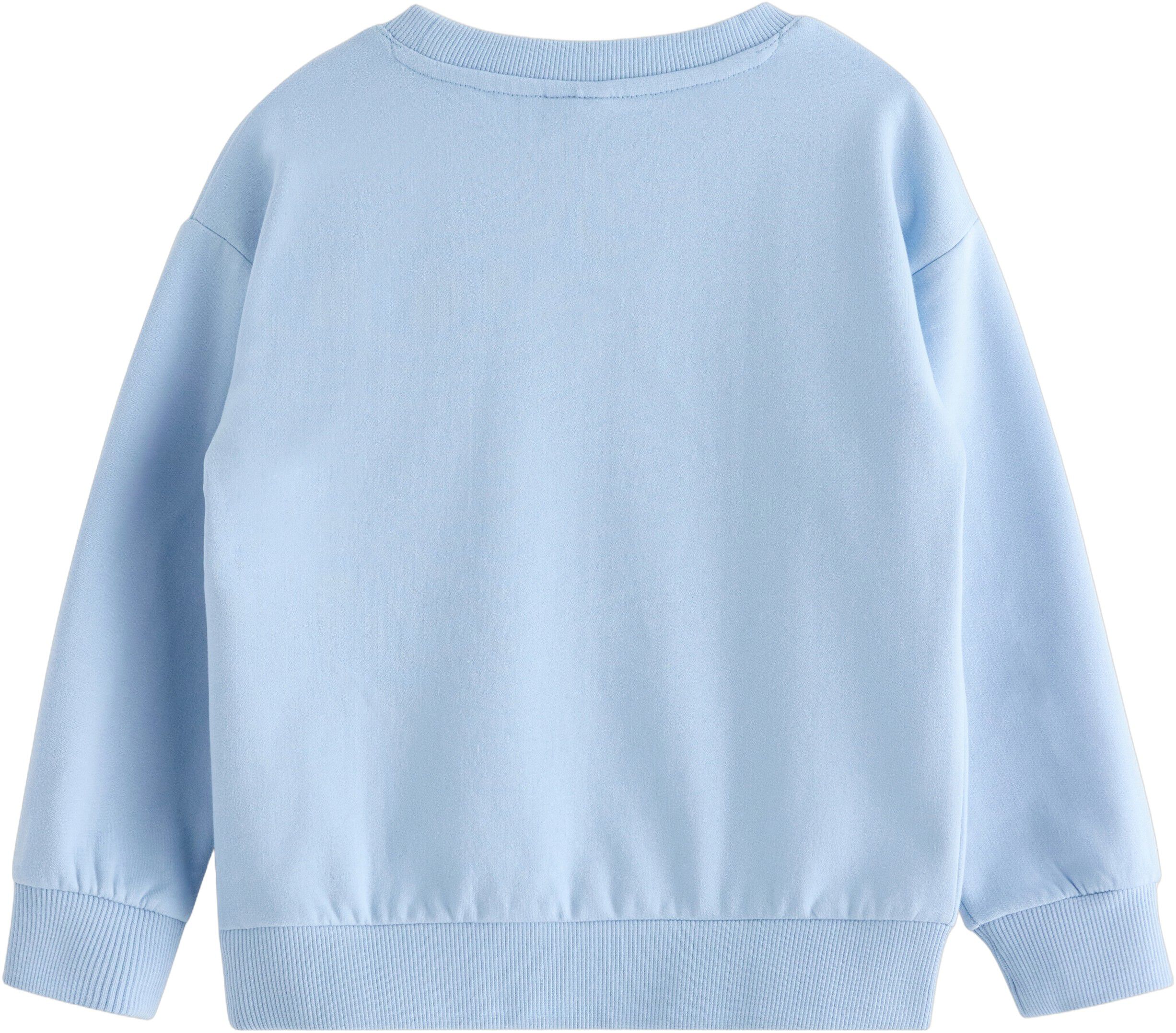 Comfy sweatshirt in cotton jersey w