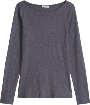 T-shirt, long sleeve, boat neck