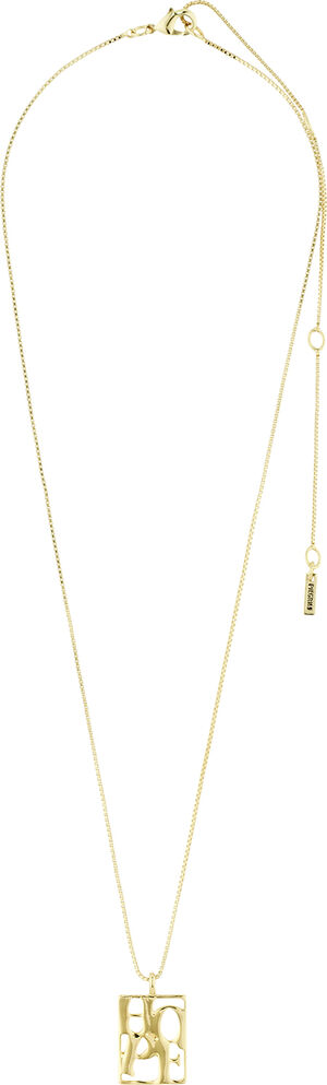 LOVE TAG, recycled HOPE necklace gold-plated