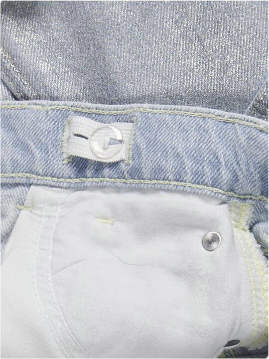 KOGCANAL MAXI SKIRT SILVER DNM RED