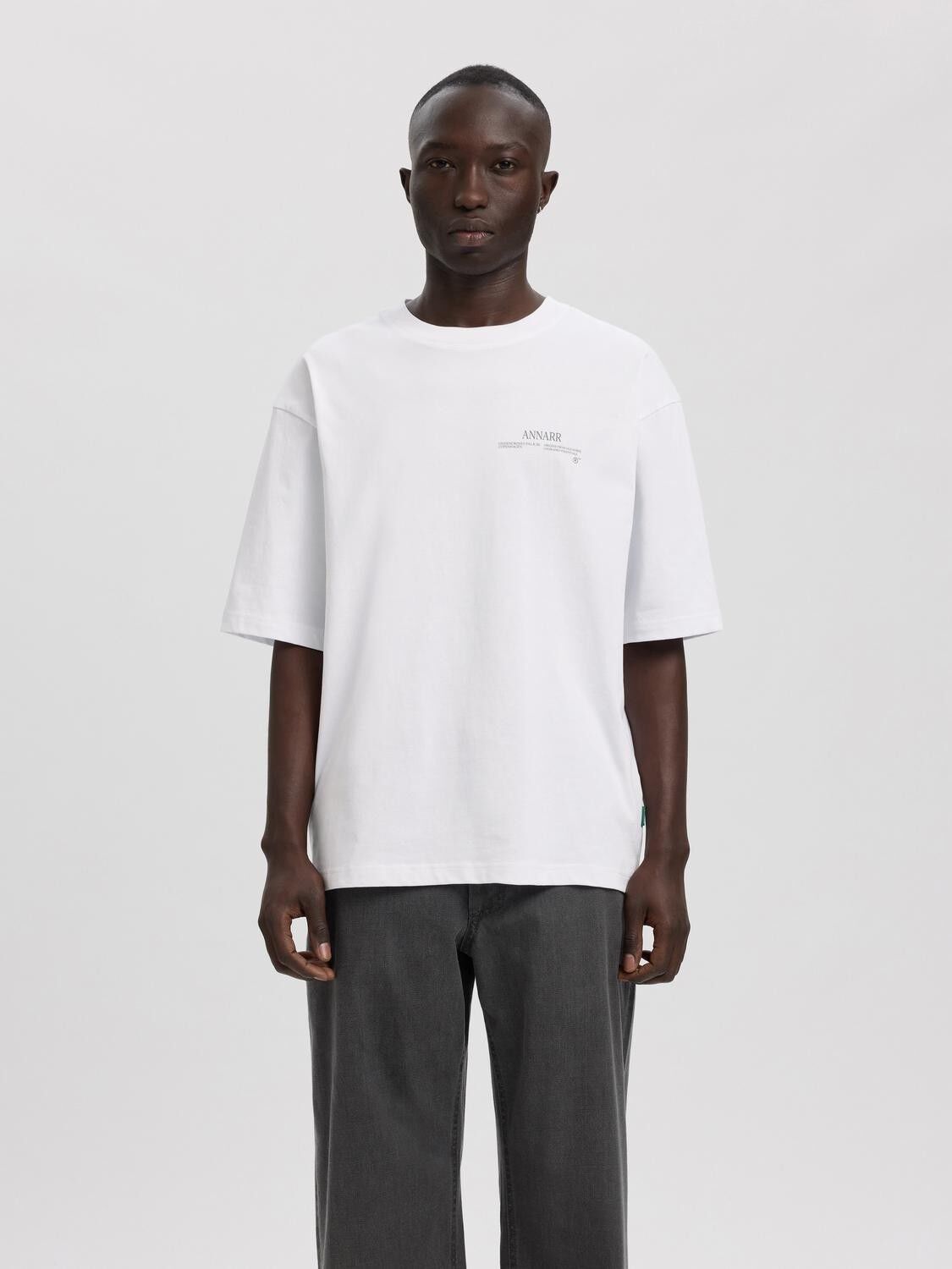 ANROKHOLM LOGO SS O-NECK TEE