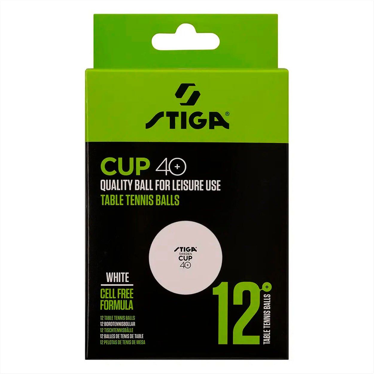 Cup ABS Bordtennisbolde 12 styk