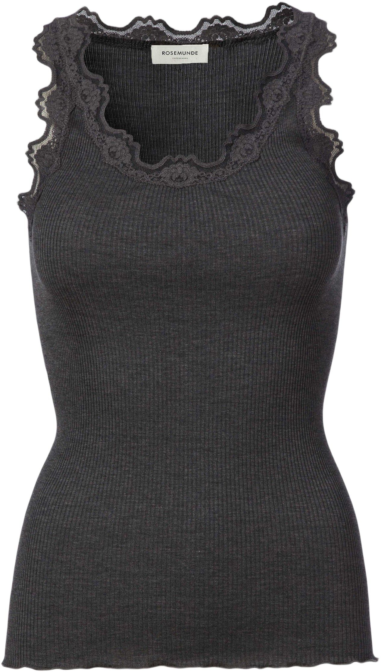 RWBabette Silk SL U-neck Lace Top