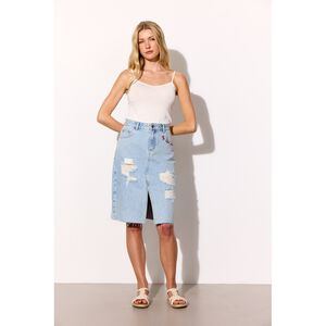 Kenna Denim Skirt