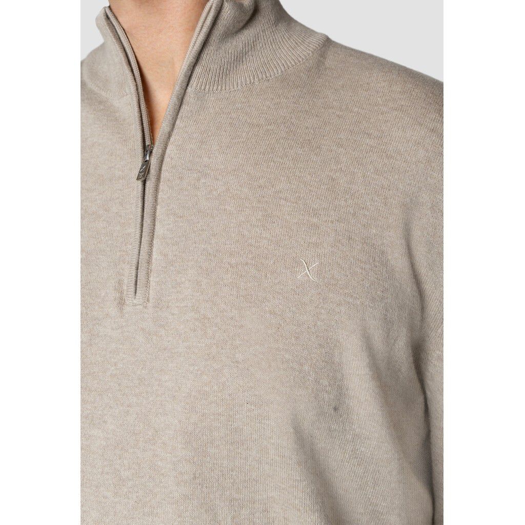 Claude half zip knit