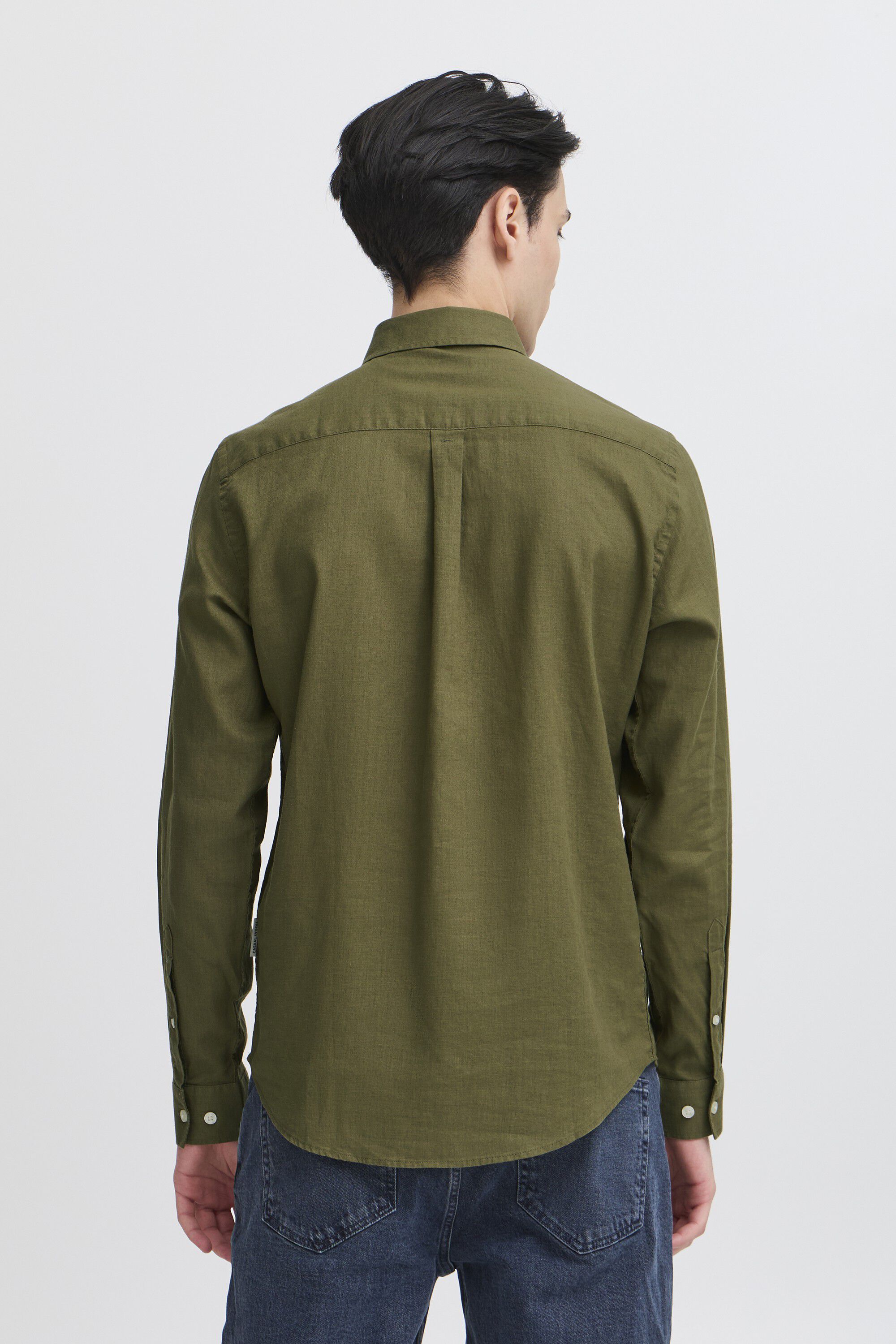 CFANTON 0053 BD LS linen mix shirt