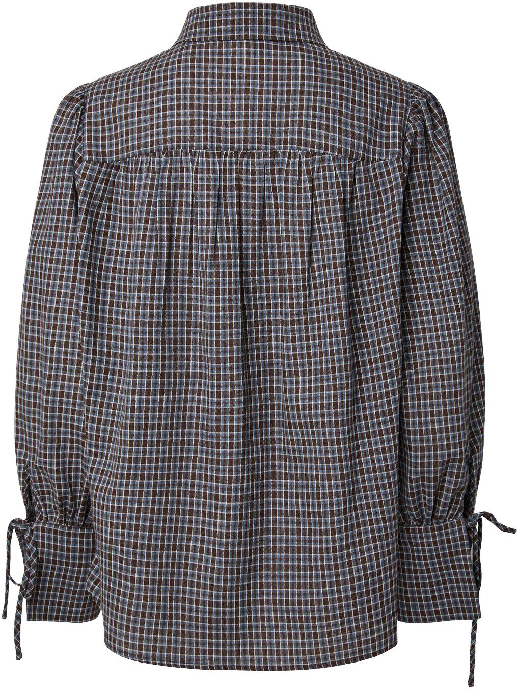 PCJUNA LS PLEATED DETAIL SHIRT WNV