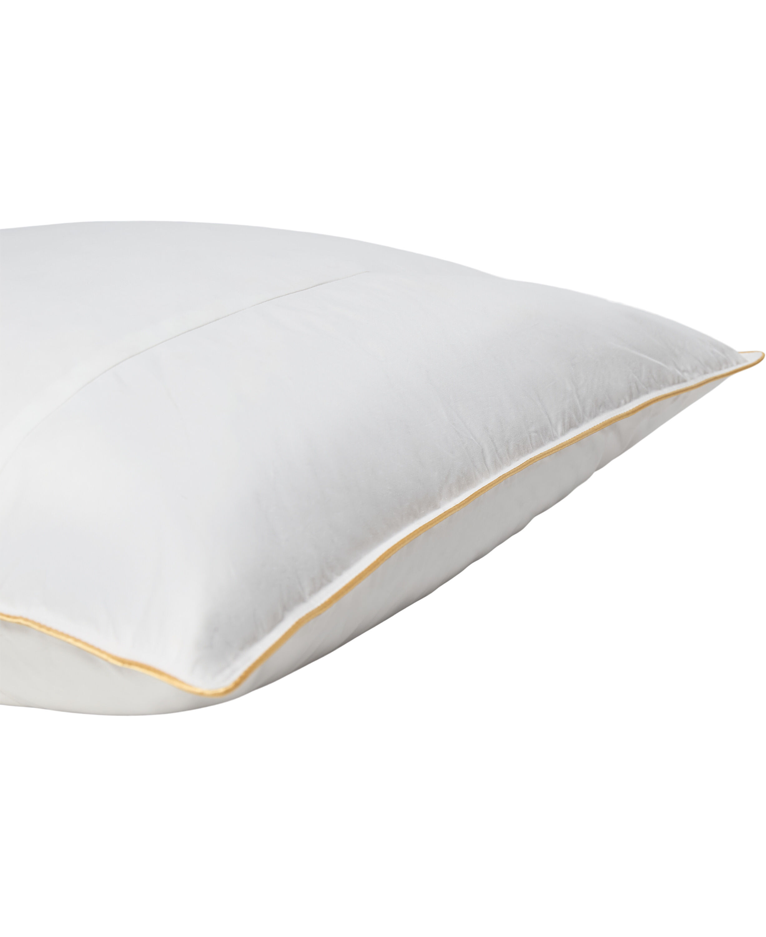 Guld 4 kammer pude 60x63 cm.