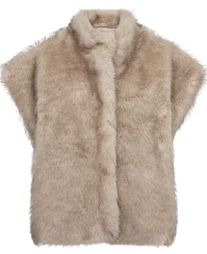 Kevini Faux Fur Vest