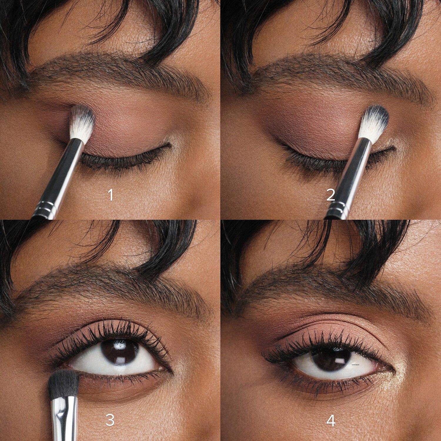 Haze Mini Eyeshadow Palette - Palette med 9 &oslash;jenskygger