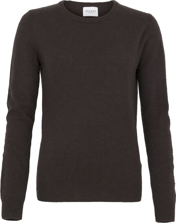 PURE CASHMERE O-NECK PULLOVER