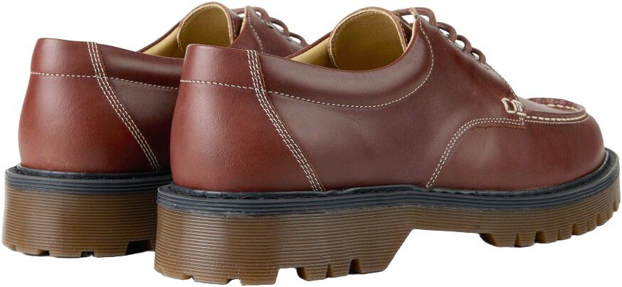 Pete Moc Toe - Brown Leather
