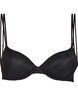 Lightly lined demi-plunge bra