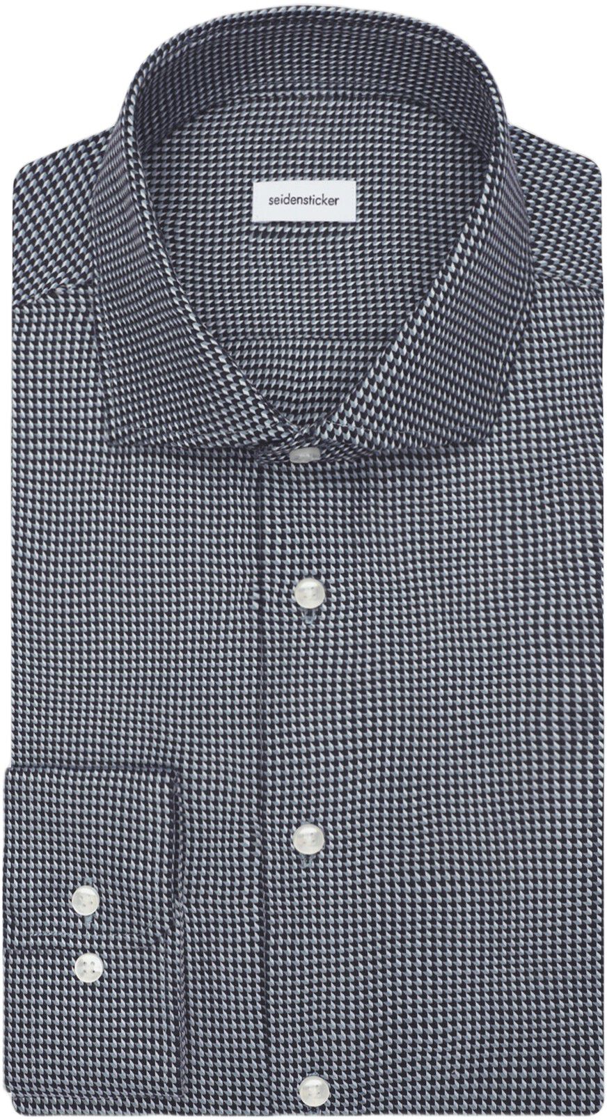 Business shirt Slim 1/1 Kent-Collar Pepita