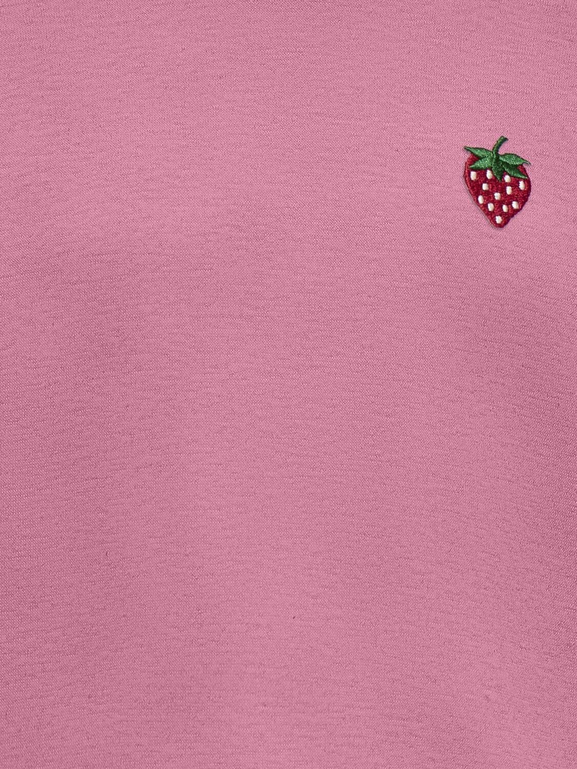 KMGSWEAT L/S CREW EMB LOOSE SWT NOO