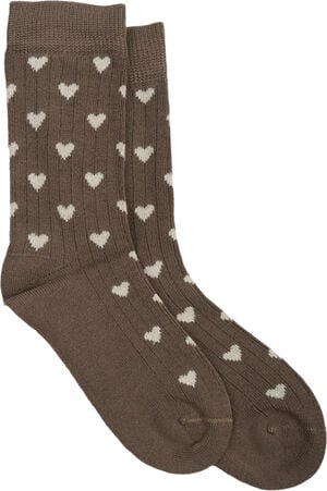 MiniPop&reg; Bamboo Heart Socks