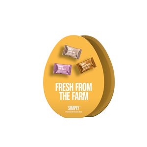 Simply&reg; FRESH FROM THE FARM p&aring;skechokolade&aelig;ske (100 g)