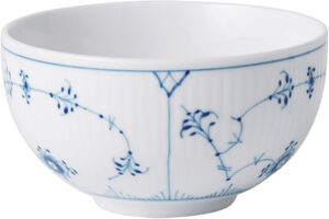 Musselmalet Riflet sk&aring;l, 35 cl