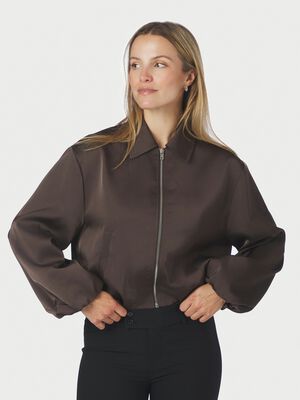 Denielle Heavy Sateen Jacket