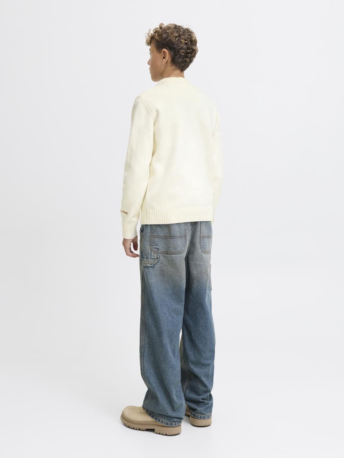 JORNORREBRO KNIT CREW NECK LN JNR