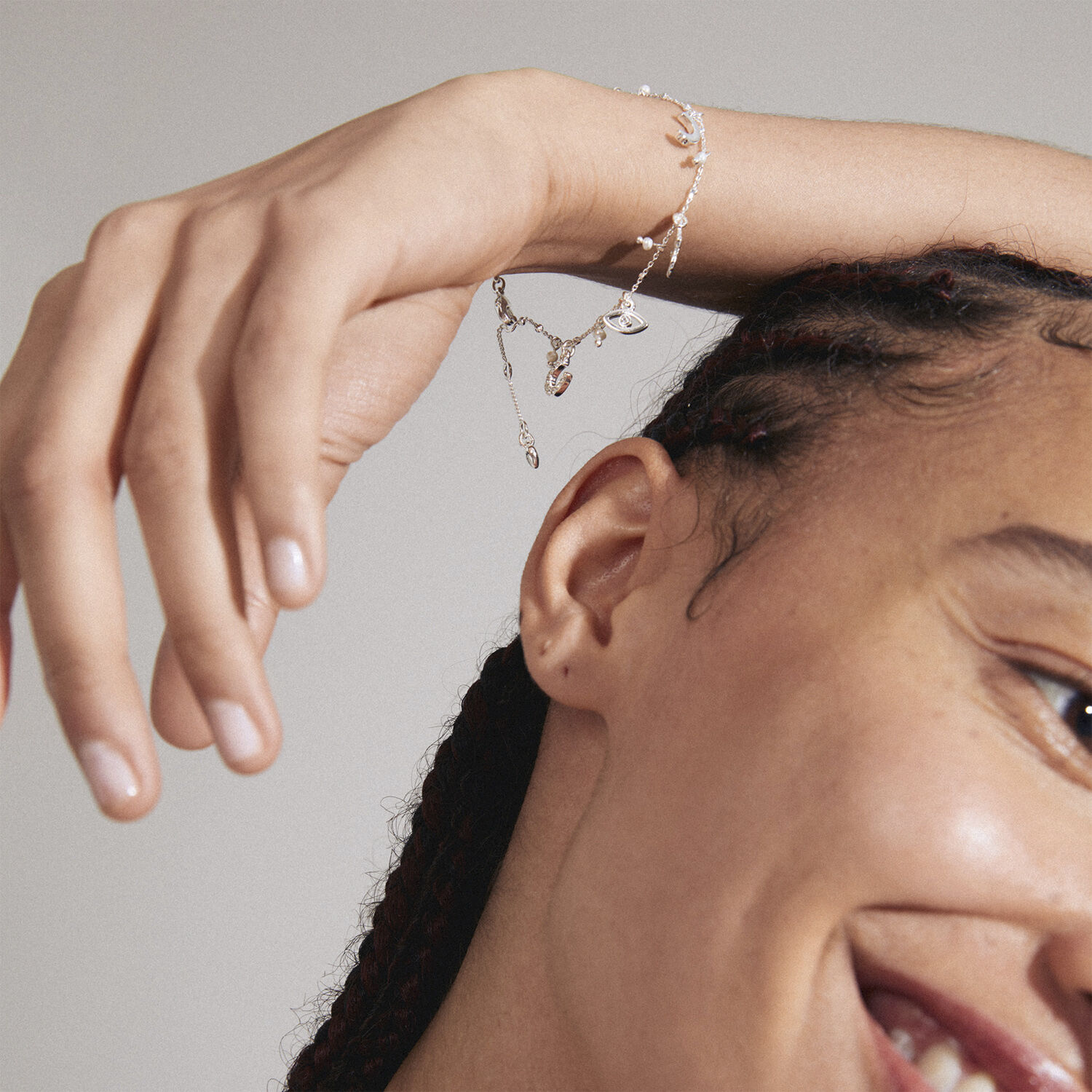 PRUCENCE recycled bracelet silver-plated