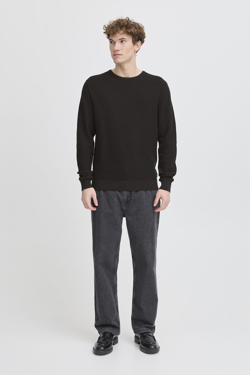 Cfbenson 0225 Structured Crew Neck