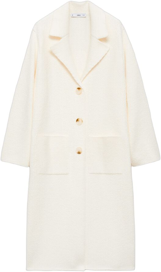 Knitted long coat