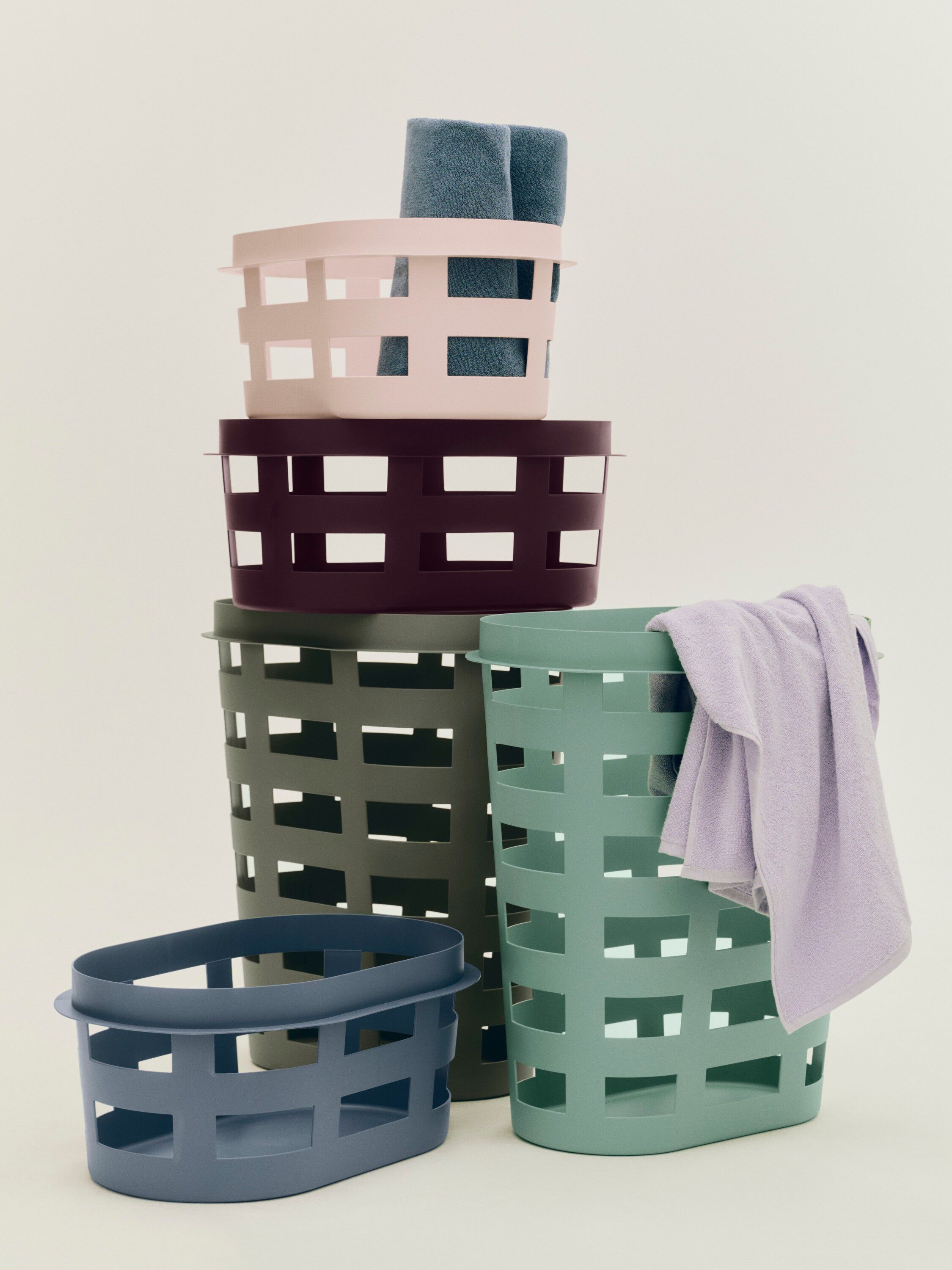 Basket Recycled-Small-Blue