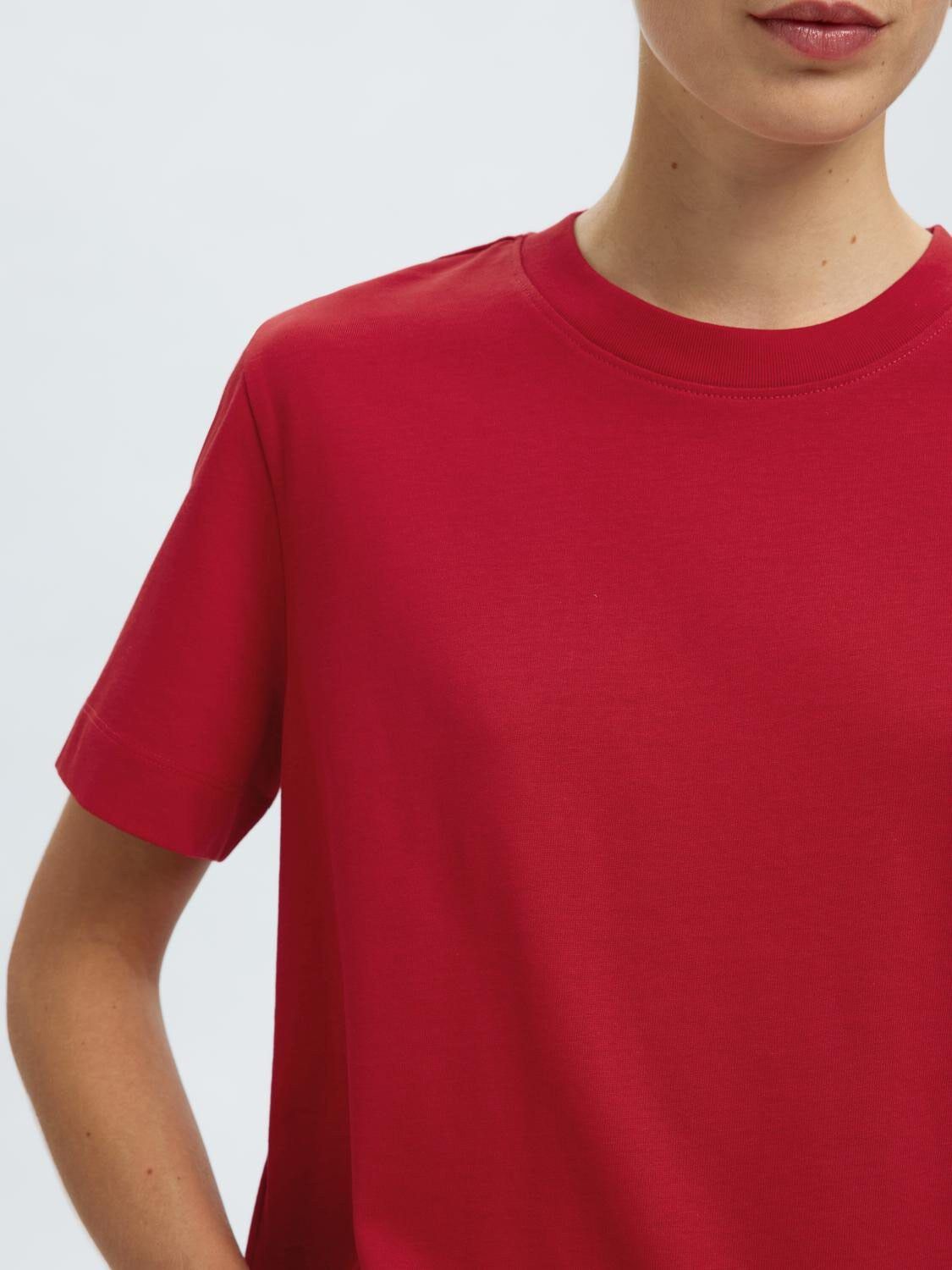 SLFESSENTIAL SS BOXY TEE NOOS