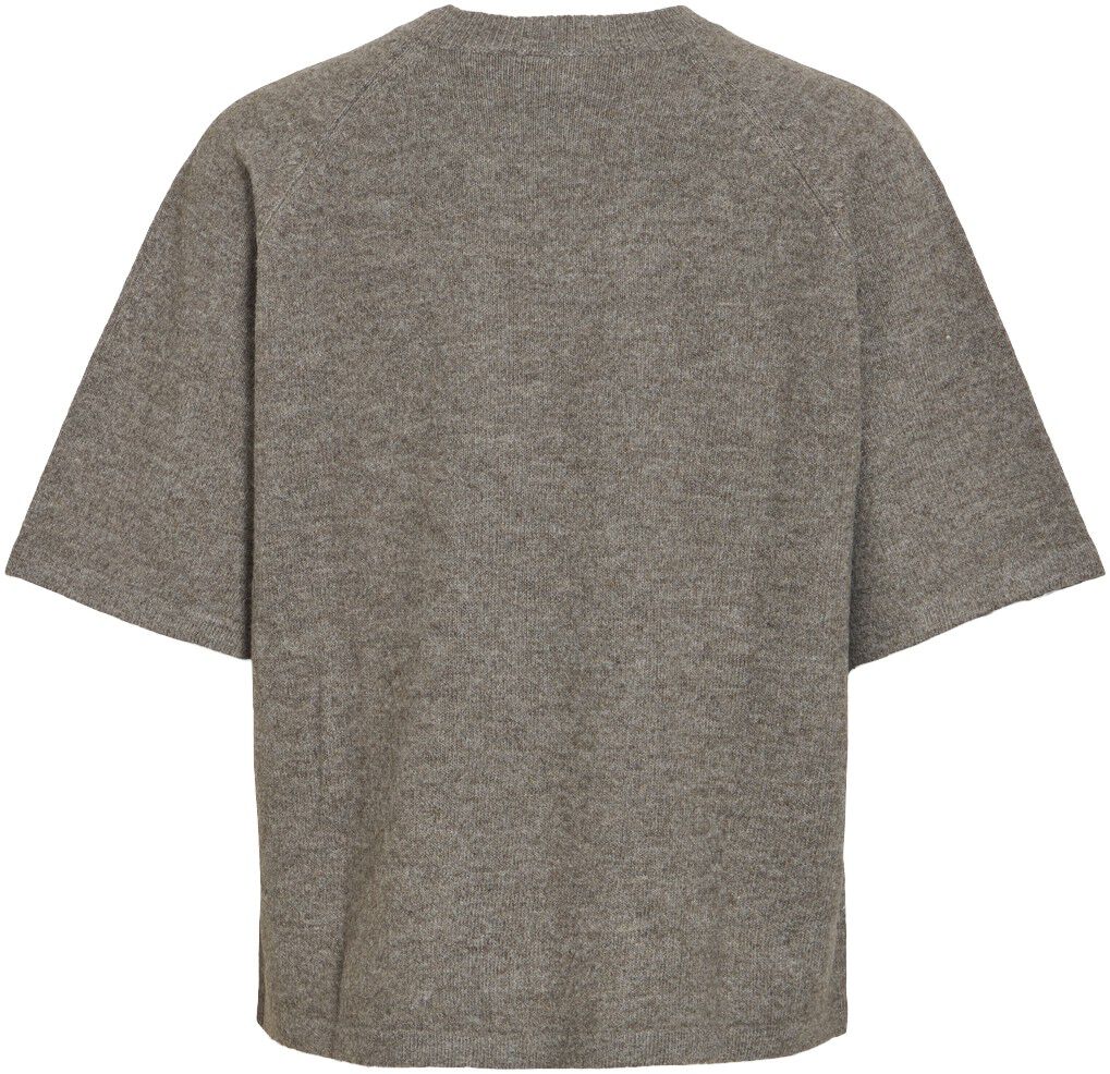 VILIGA 2/4 O-NECK KNIT TOP - NOOS