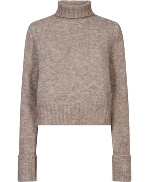 Iselin 1 Highneck sweater - GRS