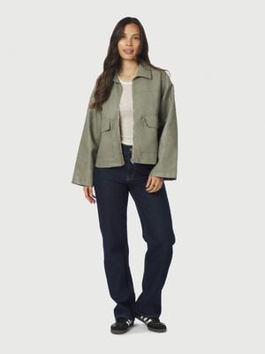 Titan Faux Leather Jacket