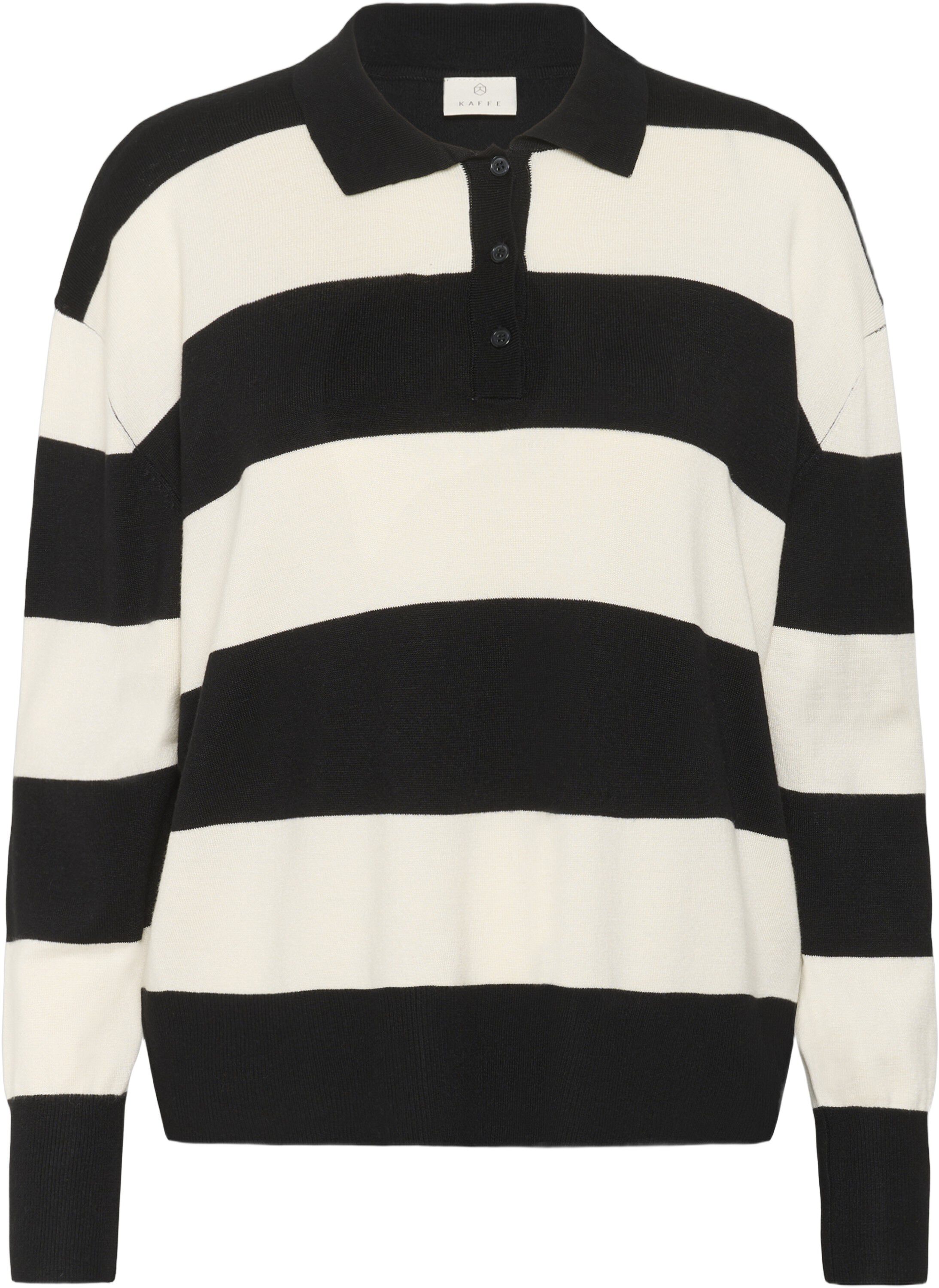 KAlizza Striped Polo Pullover