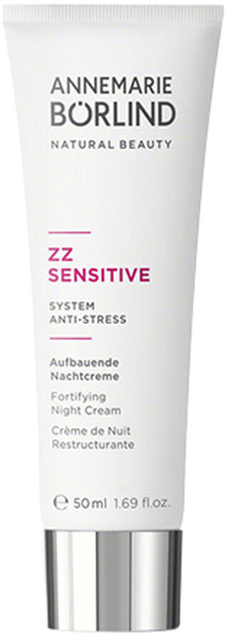 ZZ Sensitive Night cream Fortifying System anti-stress