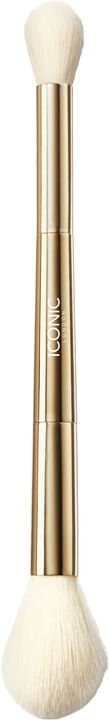ICONIC London Highlight & Blush Duo Brush