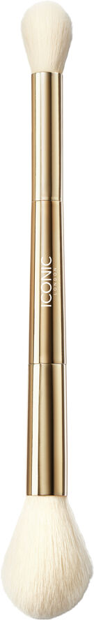ICONIC London Highlight & Blush Duo Brush