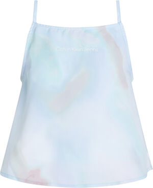 SERENITY AOP WOVEN STRAP TOP