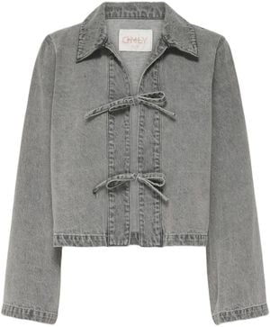 ONLTHORA LS BOW SHIRT DNM CS GUA