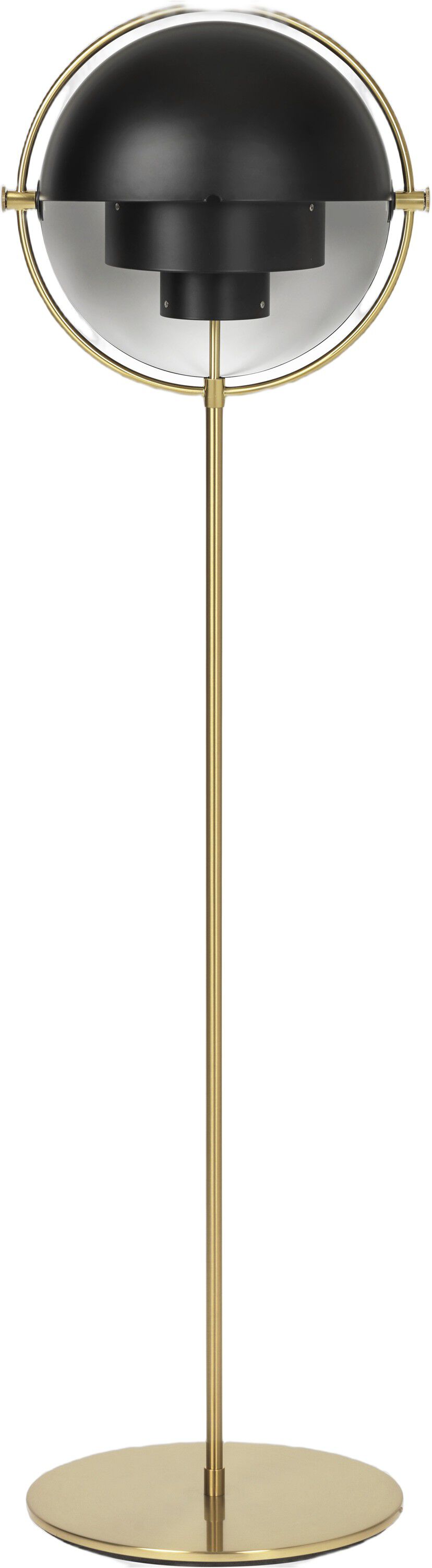 Multi-Lite Floor Lamp - Brass base