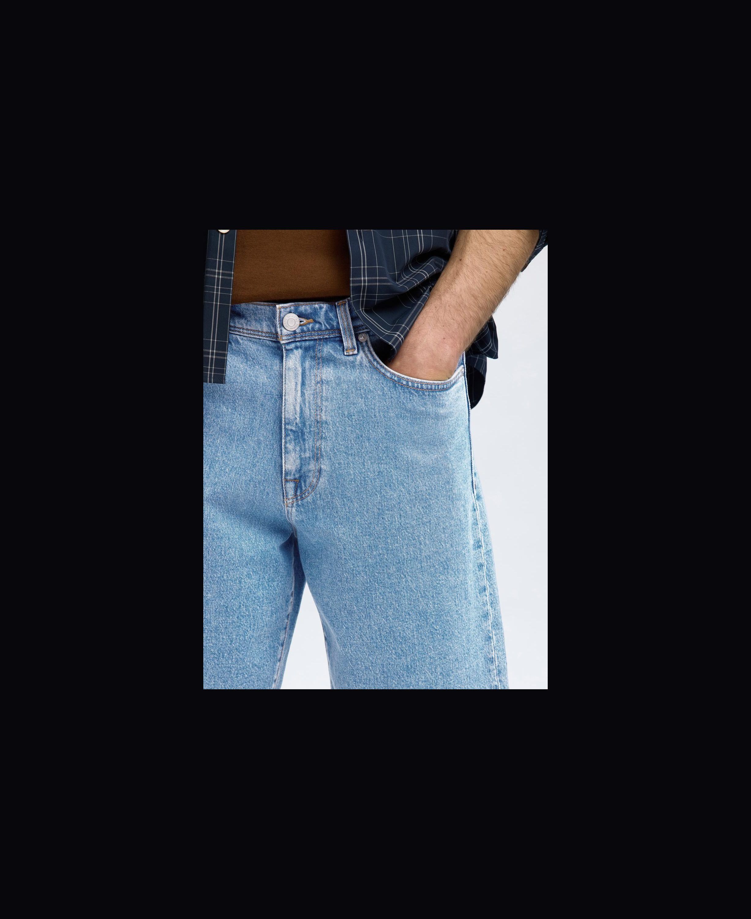 SLHREG ALEX MID BLUE DENIM SHORTS