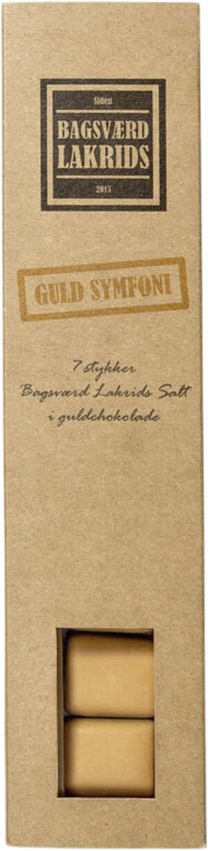 Guld Symfoni æske, 7 stk.